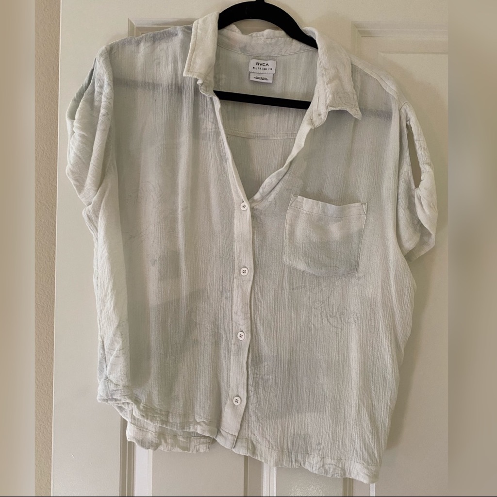 Rvca Button Up
